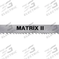 MORSE Band Saw Blade: Bi-Metal, Matrix II, Aluminum/Carbon Steel/Structural Steel, 14 ft 9 in, 8/12 (MPN ZWEDC812MAT 14 FT 9 IN). Key specifications — attr1211722: 14 ft 9 in; attr1099499: 8/12.