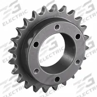 TSUBAKI Sprocket: For 40 Chain, 24 Teeth, 3.831 in Pitch Dia, 4.1 in Outside Dia, Steel (MPN 40SH24). Key specifications — Brand: TSUBAKI; Required Bushing Series: SH.