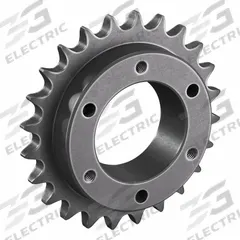 TSUBAKI Sprocket: For 40 Chain, 24 Teeth, 3.831 in Pitch Dia, 4.1 in Outside Dia, Steel (MPN 40SH24). Key specifications — Brand: TSUBAKI; Required Bushing Series: SH.