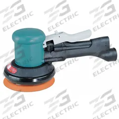DYNABRADE Air Orbital Sander: 5 in Disc, Pressure Sensitive Adhesive, 3/16 in Orbit, Non-Vacuum, NPT (MPN 58400). Key specifications — attr1320213: DYNABRADE.