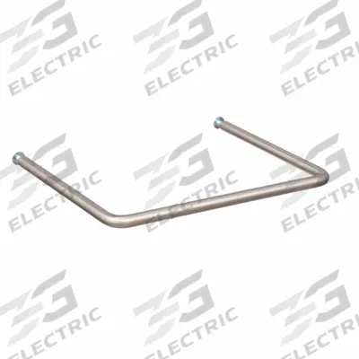 MONROE PMP Pull Handle: Threaded Holes, Stainless Steel, Silver, #6-32 Screw Size - Standard Pull Handles
