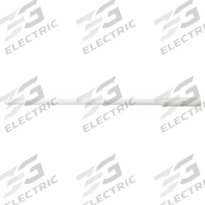 PURITAN Cleaning Applicator: Polyester, 2 11/16 in Lg, Polypropylene - Swabsticks