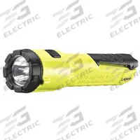 STREAMLIGHT Safety-Rated Flashlight: 150 lm, 17 hr Run Time at Max Brightness, 175 m Max Beam (MPN 68760). Key specifications — Brand: STREAMLIGHT; Battery Requirements - Broad: Includes 3 AA.