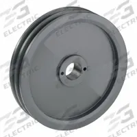 APPROVED VENDOR V-Belt Pulley: 2AK94, 2 Groove, 9.25 in OD, Bushed Bore, H/QT, Cast Iron (MPN 2AK94H). Key specifications — attr1318293: 2AK94; attr1318301: 8.66 in (3L); attr1318291: 4L, A, or AX.