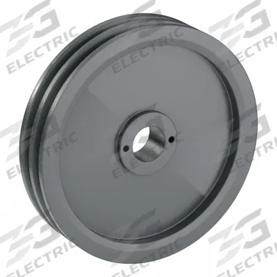 APPROVED VENDOR V-Belt Pulley: 2AK94, 2 Groove, 9.25 in OD, Bushed Bore - Bushed-Bore Cast-Iron V-Belt Pulleys