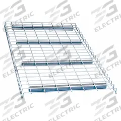 LYON Pallet Rack Decking: 52 in x 42 in, Waterfall, Std Wire Decking, 14 ga Decking, Gray (MPN FFWD5242H). Key specifications — Wire Decking Style: Standard; Finish: Powder Coated; Brand: LYON; Material: Steel; Decking Edge: Waterfall; Color: Gray.