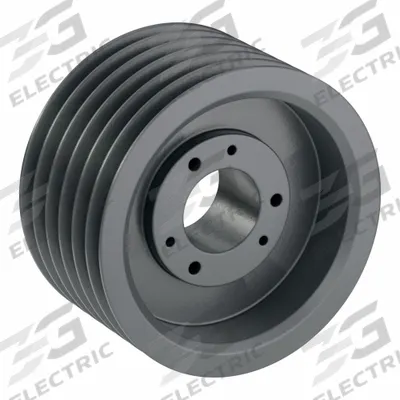 APPROVED VENDOR V-Belt Pulley: 8V1320, 6 Groove, 13.2 in OD, Bushed Bore - Bushed-Bore Cast-Iron Wedge V-Belt Pulleys