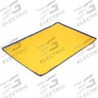 PIG Filter Berm Pad Liner: Fuel/Hydrocarbons/Oil, 54 in x 78 in, 4 Pads, Black/Yellow, 4 PK (MPN RFL902). Key specifications — Color: Yellow; Brand: PIG.