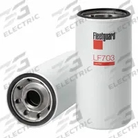 FLEETGUARD Automotive Oil Filter: B97, LF703, 1 1/2"-16 Thread Size, 10 in Overall Ht, Spin-On. Key specifications — Baldwin Interchange: B97; FleetGuard Interchange: LF703; Brand: FLEETGUARD; Compatible Vehicle Make: Komatsu.