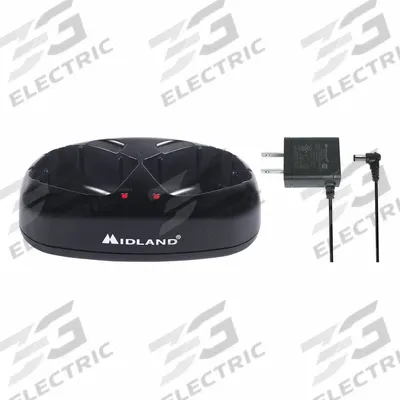 MIDLAND Multi-Unit Charger: Fits Midland, For GXT Series, 2 Radios Charged, 6.0 V DC - Midland-Compatible Chargers
