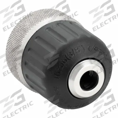 JACOBS Drill Chuck: 1/4", 1/16 in to 3/8 in Capacity - Ratchet-Locking Hex Shank-Mount Keyless Drill Chucks