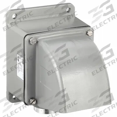 HUBBELL Back Box: For UL 1686 Pin & Sleeve Devices, 60 A_100 A, 1.5 in, Dead End Hub - Back Boxes