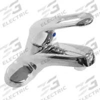 DOMINION FAUCETS Low Arc Bathroom Faucet: Silver, Die Cast Zinc, Chrome Finish, 1.2 gpm Flow Rate (MPN 77-1626). Key specifications — Includes: Faucet Assembly; Brand: DOMINION FAUCETS; Series: Silver.