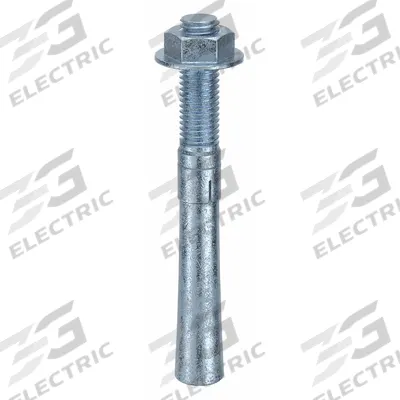 MKT FASTENING Wedge Anchor: 6 in Overall Lg, 5/8 in Dia, 5/8"-11 Thread Size, Steel, Steel - Steel Wedge Anchors