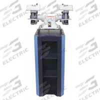 DAYTON Bench Grinder with Stand: Fixed Speed, 1/2 hp, 6 in Max Wheel Dia, 3,600 RPM, 115V/230V (MPN 467L28). Key specifications — attr1086479: DAYTON.