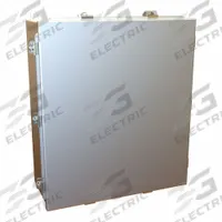 HAMMOND Enclosure: Aluminum, 16 in x 14 in x 6 in, NEMA 12/13/4/4X, w/Panel, Solid Cover, Clamp On (MPN 1414N4ALO6). Key specifications — Brand: HAMMOND; Closure Method: Clamps; Enclosure Material: Aluminum; Knockouts: Not Included; Includes Inner Panel: with Inner Panel Included.