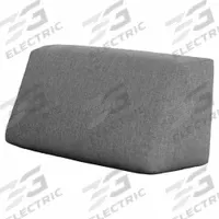 DUOBED Sofa Back Pillow: Gray, Polypropylene, 36 in Overall Ht, 18 in Overall Wd, 18 in Overall Dp (MPN ISBP-AQ). Key specifications — For Use With: Duobed Modular Sofas; Upholstery Material: Polypropylene.