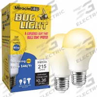 MIRACLE LED Compact LED Bulb: Medium Screw (E26), LED, (A) Classic, A15, 3 W Watt, 2000K, Frosted (MPN 602177). Key specifications — attr233510: A15; attr233525: 120V AC; attr233549: Frosted; attr518949: 2000K; attr239859: MIRACLE LED; attr935304: Colored.