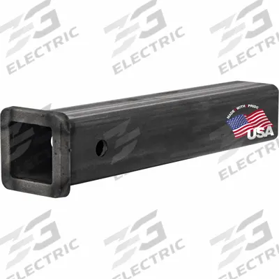BUYERS PRODUCTS Receiver Tube: 2 in Compatible Hitch Size, 14 in Overall Lg - Receiver Tubes