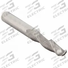 CLEVELAND Ball End Mill: Carbide, 2 Flute, 7/16" Mill Dia, 3" LOC, 6" OAL (MPN C60954)