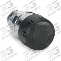 SCHNEIDER Mushroom Head Push Button: Black, 22 mm Mounting Size, Metallic, Maintained (MPN ZB4BS42). Key specifications — Brand: SCHNEIDER; Action: Maintained; Legend: Emergency Stop; Series: XB4; Push Button Material Type: Metallic.
