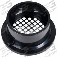OATEY Floor Drain: 5 in Overall Dia, 5 in Grate Size, 3 in Nominal Pipe Size, Solvent Weld, Plastic (MPN 43582). Key specifications — Color: Black; Connection Type: Solvent Weld; Brand: OATEY; Includes: Screw-In Strainer.