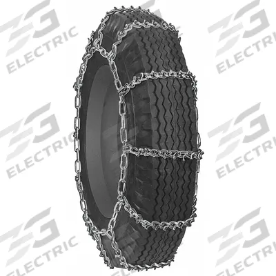 PEERLESS Tire Chains: Tire Chain, 10.00-20/11-22.5/13/80-20/285/70-24.5 Compatible Tire Size