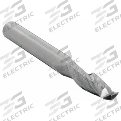 CLEVELAND Square End Mill: Carbide, 2 Flute, 3/16" Mill Dia, 3/4" LOC, 2-1/2" OAL (MPN C61020) - Carbide Square End Mills for Aluminum