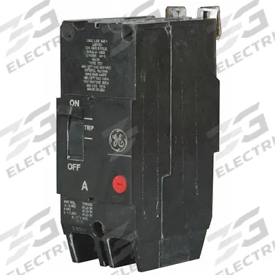 GE Molded Case Circuit Breaker: 40 A Amps, 18kA at 277/480V AC, Fixed, Lug - TEY-Frame GE Molded Case Circuit Breakers