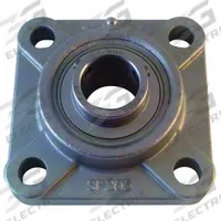 NTN 4 Bolt Flange Bearing: Radial Ball, 1 in Bore, SS, Set Screws, 3 3/4 in Lg, 1 13/32 in Wd, 440C (MPN SUCF205-16). Key specifications — Bore Type: Cylindrical; Brand: NTN; Lubricant Material: FDA/USDA-H1 Solid Grease; Mounting Bolt Size: 7/16 in; System of Measurement: Inch; Included Bearing Cap: None.