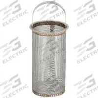 MUELLER STEAM SPECIALTY Replacement Basket: 0.062 in Screen Size, 4.6875 in Lg, Silver (MPN 1 125 ss replacement basket screen). Key specifications — Brand: MUELLER STEAM SPECIALTY; Compatible Product Type: 1 in Series Strainers; Screen Material: 304 Stainless Steel.