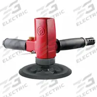 CHICAGO PNEUMATIC Air Disc Sander: 7 in Pad, Threaded Shank, Light Duty, 0.7 hp, 32 cfm, Non-Vacuum (MPN CP7265S). Key specifications — attr1320237: CHICAGO PNEUMATIC; attr1320246: Rear.