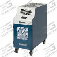 KWIKOOL Portable Air Conditioner: 570 sq ft – 700 sq ft, 17,700 BtuH, 115V AC, Cooling Only (MPN KIB1811-3). Key specifications — Compatible Location: Indoor; Voltage: 115V AC; Includes Air Filter: Air Filter Included; Brand: KWIKOOL.