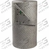 BRADY SPC ABSORBENTS Sorbent Roll: Gray, Polypropylene, 300 ft Roll Lg, 30 in Roll Wd, Bale (MPN HT303). Key specifications — Brand: BRADY SPC ABSORBENTS; Material: Polypropylene.