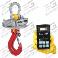 RON CRANE SCALES Crane Scale: 10,000 lb Wt Capacity - Imperial, +/-0.1% Accuracy, 5 lb, CE/FCC/UL (MPN RON 2501-H-05H). Key specifications — Readability: 5 lb; Standards: FCC; Indicator Attachment: Wireless Remote; Includes: Foundry Kit, Load Cell Thermometer, and Heat Shield; Housing Material: Alloy Steel; Manufacturer Part Number: RON 2501-H-05H; Brand: RON CRANE SCALES; Weighing Units: kg.