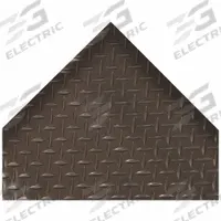 NOTRAX Runner: Traction Mat, 2 ft x 75 ft, 2 ft Wd, 75 ft Lg, 5/32 in Thick, Diamond Plate, Rubber (MPN 738C0024BL). Key specifications — Brand: NOTRAX; Color: Black; Mat Product Type: Traction Mat; Resistance Properties: Grease Resistant.
