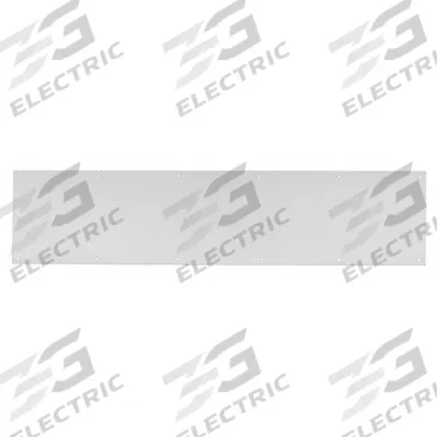 IVES Door Kick Plate: 34 in Wd, 8 in Ht - Standard Door Kick Plates