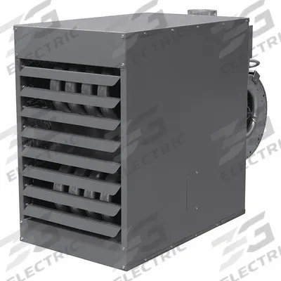 Dayton Gas Wall and Ceiling Unit Heater: 100,000 BtuH Heating Capacity Input, Blower - Standard-Profile Suspended Gas Wall & Ceiling Unit Heaters