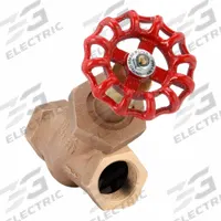 UNITED BRASS WORKS Globe Valve: For Gas/Oil/Steam/Water Media, Bronze, Y-Body, 1 1/4 in Pipe Size (MPN 285948). Key specifications — Brand: UNITED BRASS WORKS; Bonnet Material: Bronze; Connection Type: FNPT.