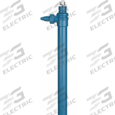 FINISH THOMPSON Drum Pump Tube: Fixed, Polypropylene, 2 in Inlet Size - Drum Pump Tube Assemblies