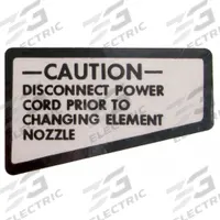 MASTER APPLIANCE Warning Label English: For 1UMK3/5HC24/5PYR3, For 10008/10009/10012 (MPN 50341). Key specifications — attr424376: Warning Label English; attr325163: MASTER APPLIANCE; attr314577: 10012; attr314578: Master Appliance; attr314576: 1UMK3.