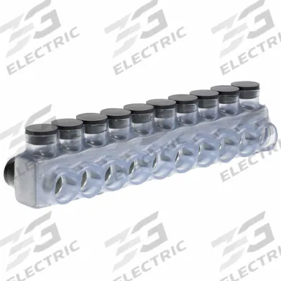 POLARIS Multitap Connector: 10 Port, Double-Sided Entry, 4 AWG – 500 kcmil Wire Size - Dry-Location Double-Sided Entry Multitap Connectors