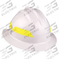 BULLARD Wildland Fire Helmet: White, Full Brim, Chin Strap, 6-Point Sure-Lock(R) Ratchet (MPN FHWHR). Key specifications — Color: White; Chin Strap: Yes; Brand: BULLARD; Style: Full Brim; Suspension: 6-Point Sure-Lock(R) Ratchet.