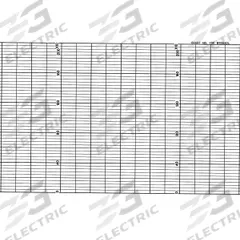 GRAPHIC CONTROLS Fanfold Paper Strip Chart: Fanfold Paper Strip Chart, 4 1/2 in Strip Chart Wd, Gray (MPN YOK B956ADL). Key specifications — Brand: GRAPHIC CONTROLS; Grid Color - NEW: Gray; Compatible with Manufacturer Model Number: 4151.