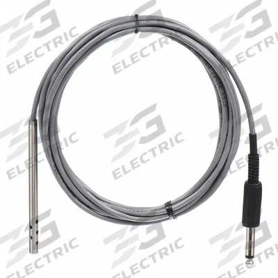 OAKTON Surface Temperature Probe: -40°F to 212°F /-40°C to 100°C, 3.75 in Probe Lg - Thermistors for Gas Applications