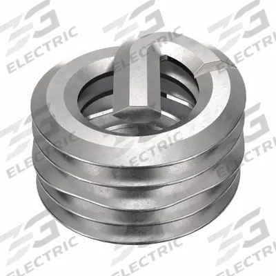 HELI-COIL Helical Insert: Tanged Tang Style, Free-Running, M3-0.50 Thread Size, Plain - Free-Running Tanged Helical Inserts