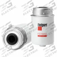 FLEETGUARD Automotive Fuel Filter: 14 in Overall Lg, 3 1/4 in Outside Dia, John Deere, BF9875-DM (MPN FS19990). Key specifications — attr1137520: BF9875-DM; attr1137521: FS19990; attr434022: FLEETGUARD; attr1017113: John Deere.