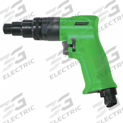 SPEEDAIRE Air Screwdriver: 1/4 in, Light Duty, 2,200 RPM, Lever, Variable Speed - Pistol-Grip Air-Powered Screwdrivers