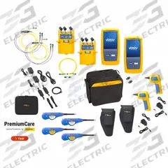 FLUKE NETWORKS Fiber Optic Tester: Fiber Optic Tester, CFM-100SI-NW/GLD, Multi-Mode/Single-Mode. Key specifications — Brand: FLUKE NETWORKS; Product Type: Fiber Optic Tester; Fiber Mode Measured: Multi-Mode; End 1 Connection Type: MMC; Includes: (2) 4-Compartment Boxes; Manufacturer Part Number: CFM-100SI-NW/GLD.