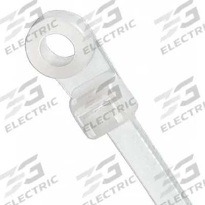 PANDUIT Cable Tie: 4 1/2 in Nominal Lg, 3/4 in Nominal Max. Bundle Dia., 0.1 in Wd - Screw Mount Cable Ties